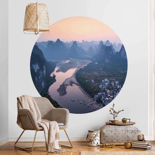 Wallpapers City At A river