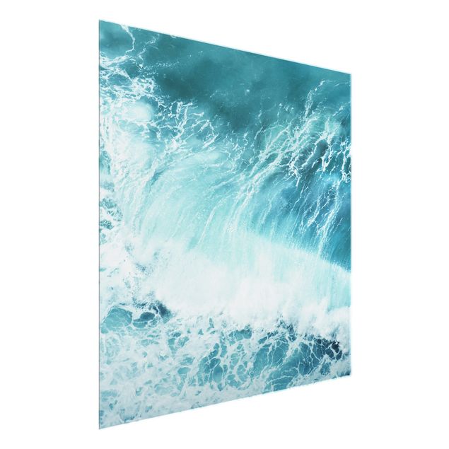 Glass print - The Ocean's Force