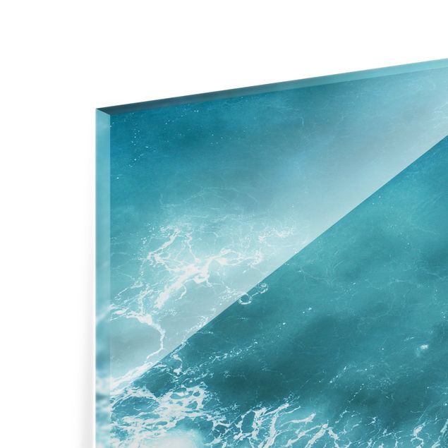 Glass print - The Ocean's Force