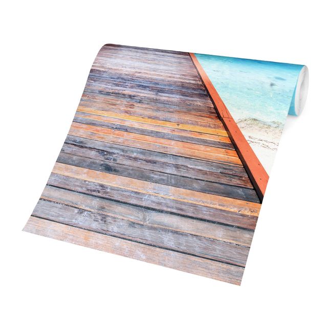 Wallpaper - Boardwalk At The Ocean