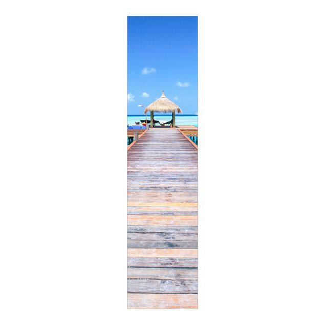 Sliding panel curtain - Boardwalk At The Ocean