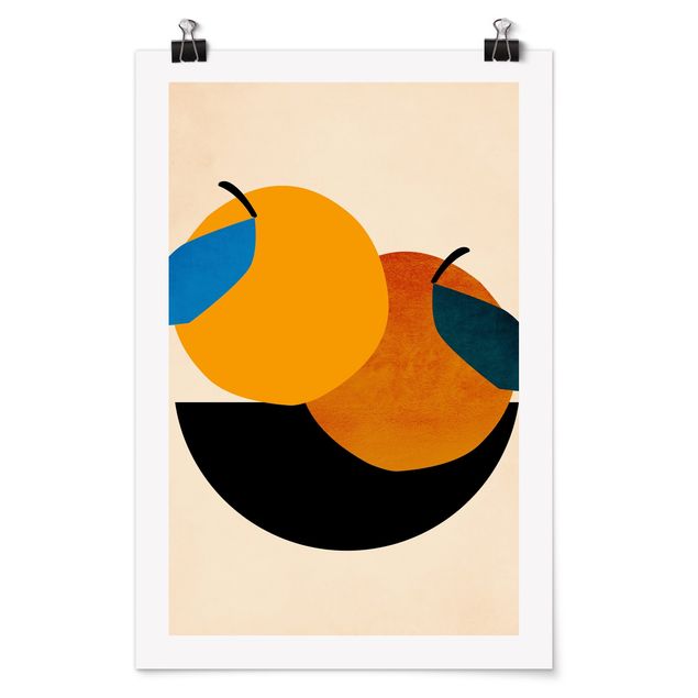 Poster art print - Still Life - Two Apples - 2:3