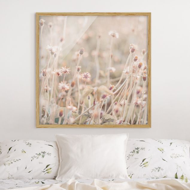 Framed poster - Flowering Meadow In the Sun