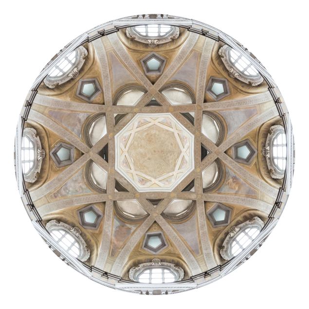Self-adhesive round wallpaper - Bright Dome
