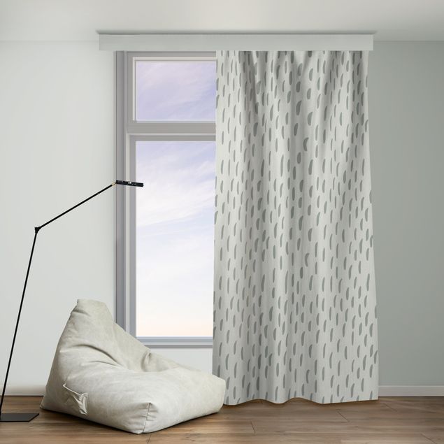 made to measure curtains Stripes in Beige