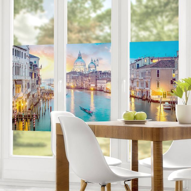 Window decoration - Sunset in Venice