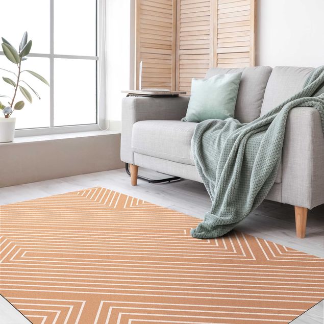 white rugs for bedroom Symmetrical Geometry Of White Lines