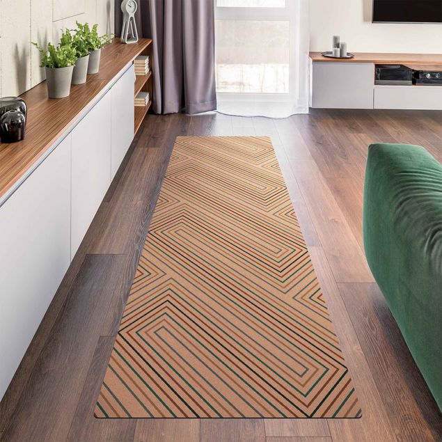 contemporary rugs Symmetrical Geometry Dijon