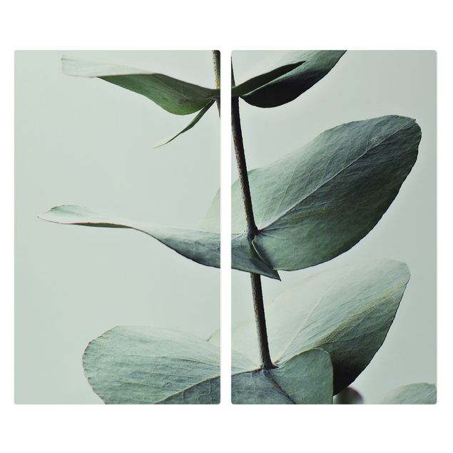 Stove top covers - Symmetrical Eucalytus Twig