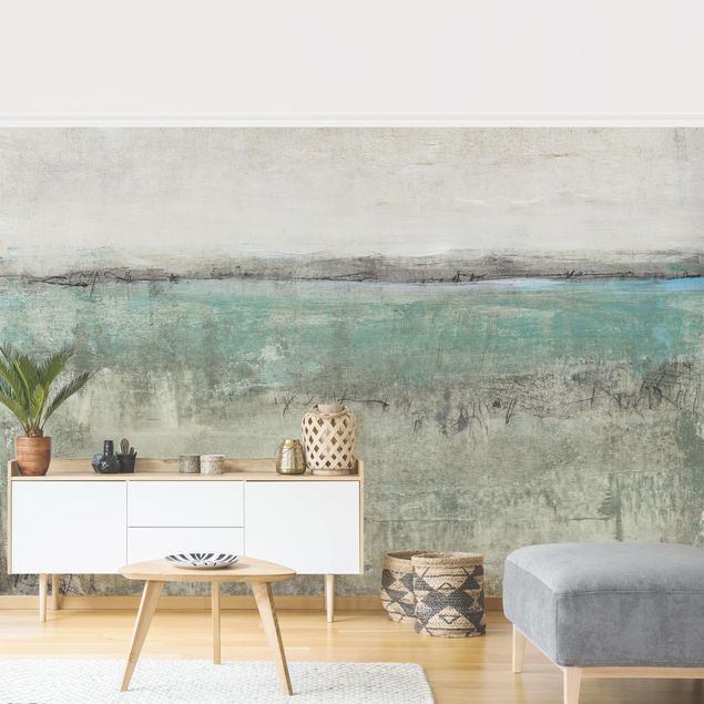 Wallpaper - Horizon Over Turquoise I