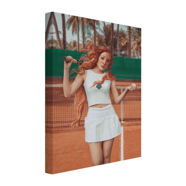 Acoustic art panel - Tennis Venus