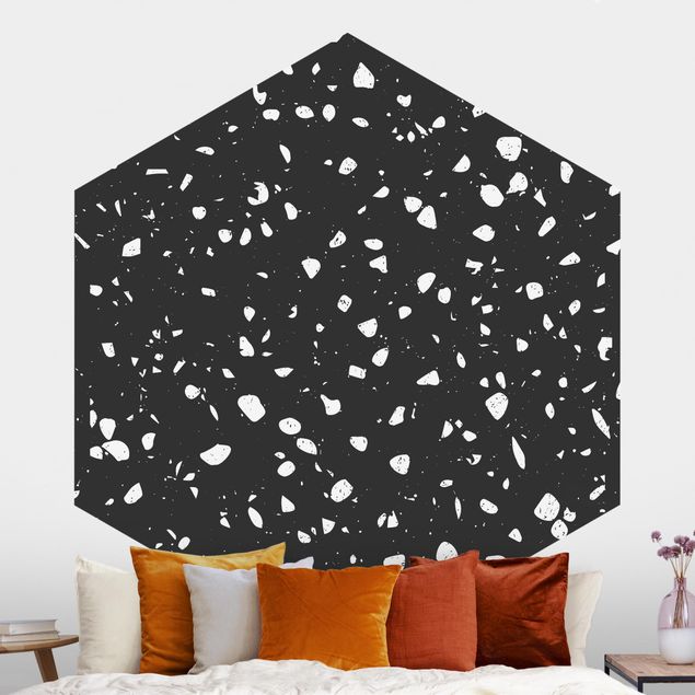 Hexagonal wallpapers Terrazzo Pattern Palermo