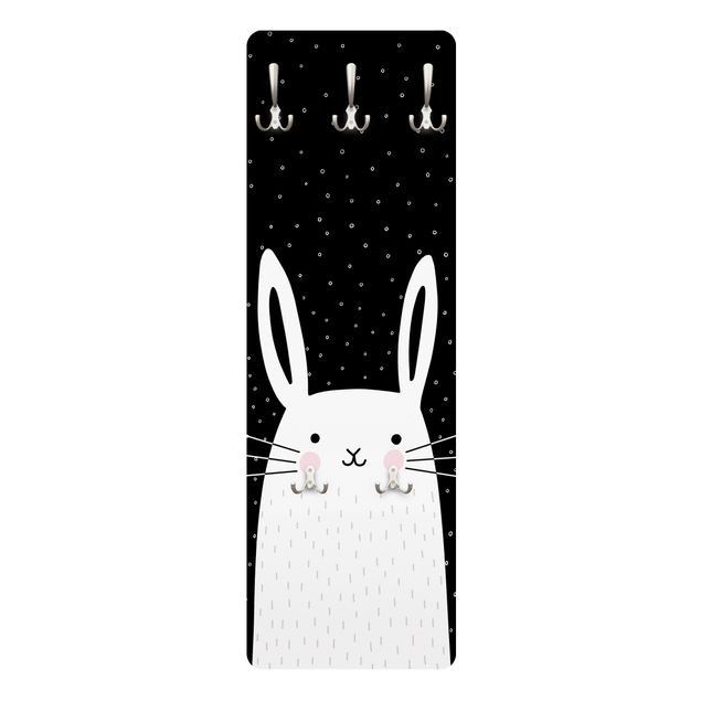Coat rack kids - Zoo With Patterns - Hase
