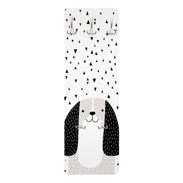 Coat rack kids - Zoo With Patterns - Dog