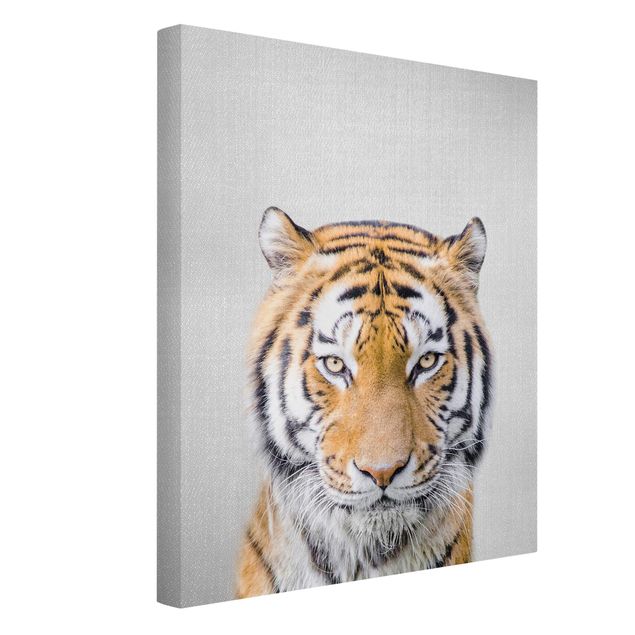 Canvas print - Tiger Tiago - Portrait format 3:4