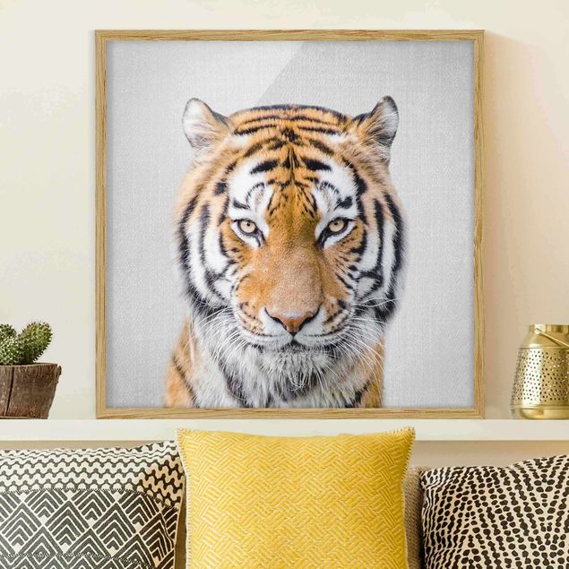 Framed poster - Tiger Tiago