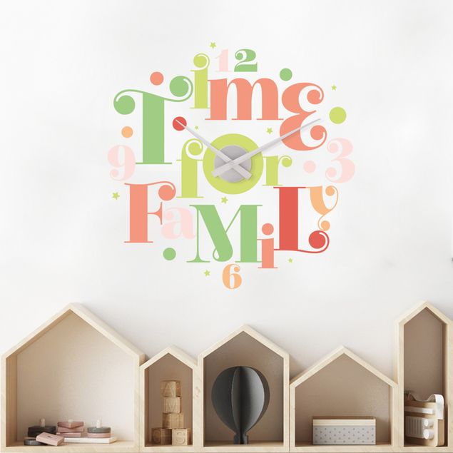 Wall decals quotes Time For Family