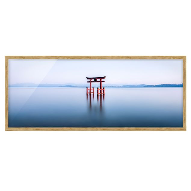 Framed poster - Torii In Water
