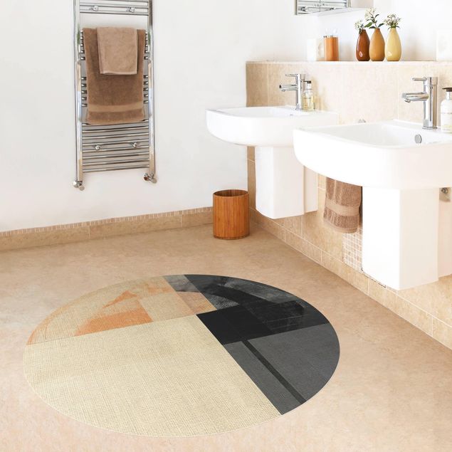 contemporary rugs Transparent Geometry