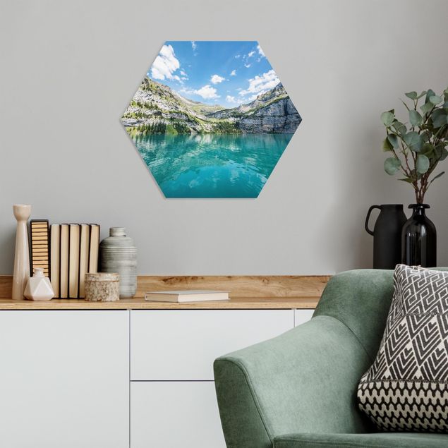 Forex hexagon - Divine Mountain Lake