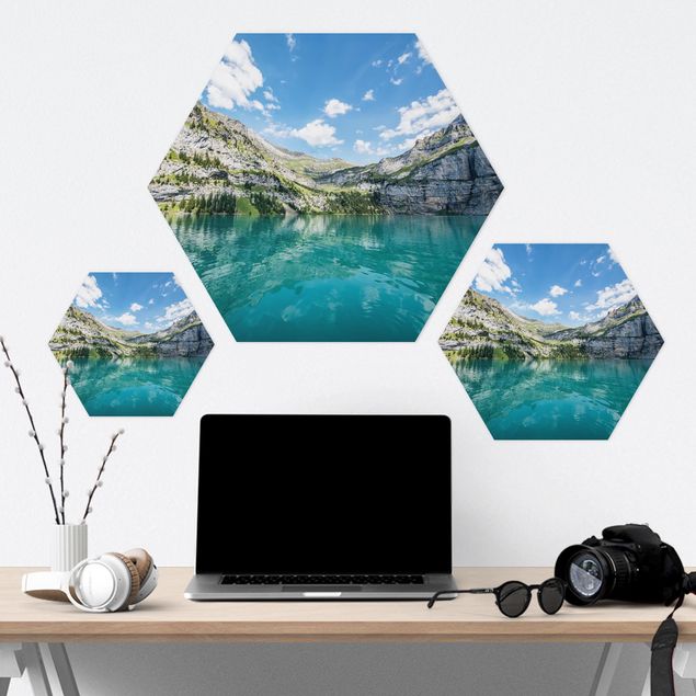 Forex hexagon - Divine Mountain Lake