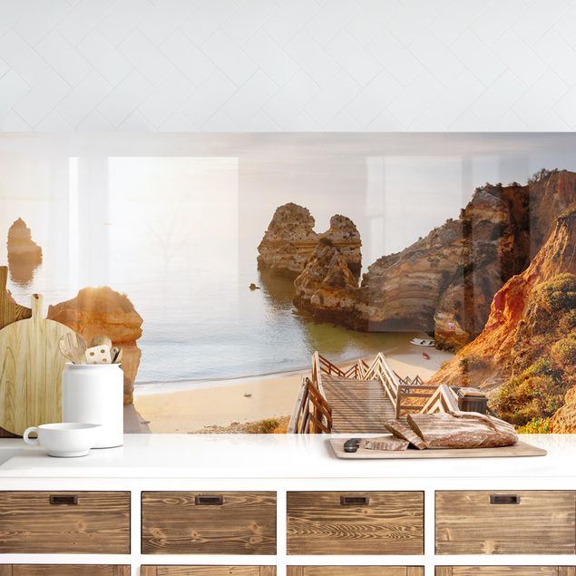 Kitchen wall cladding - Paradise Beach In Portugal