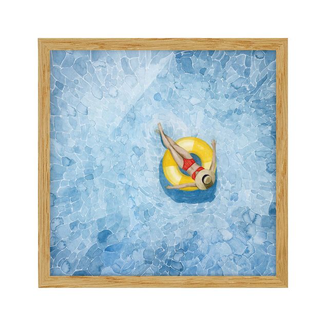Framed poster - Drift Away