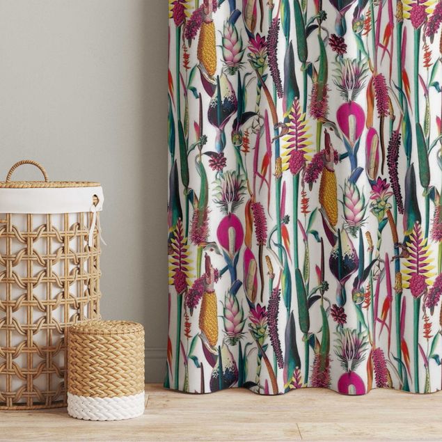 bespoke curtains Tropical Luxury Pattern