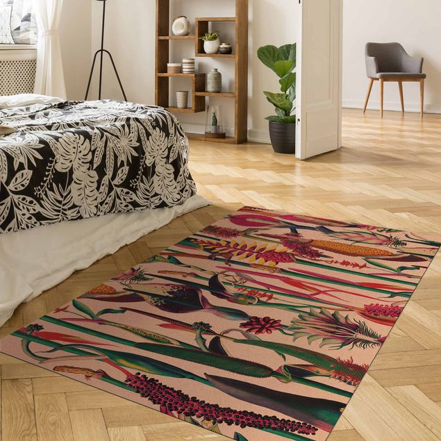 Multicoloured rug Tropical Luxury Pattern XXL