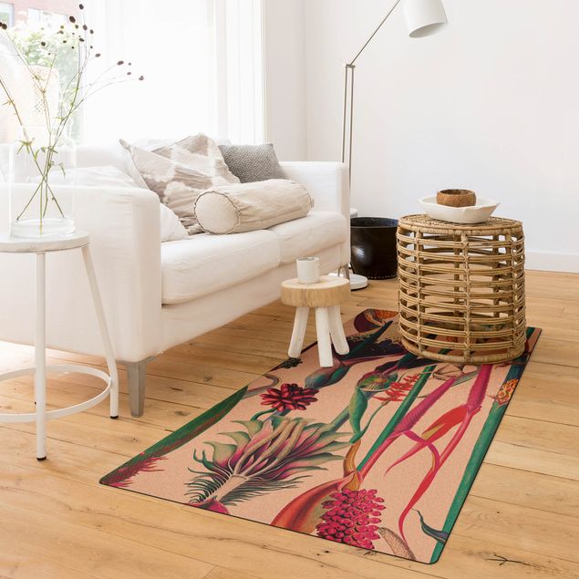 modern area rugs Tropical Luxury Pattern XXL