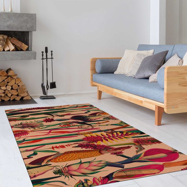 jungle nursery rug Tropical Luxury Pattern XXL