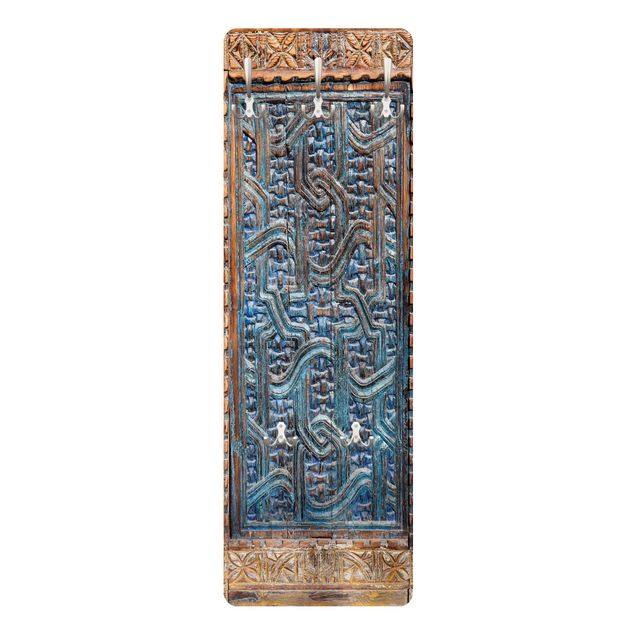 Coat rack shabby - Door With Moroccan Carving