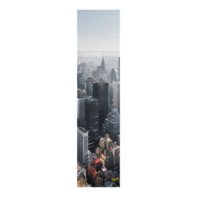 Sliding panel curtains set - Upper Manhattan New York City