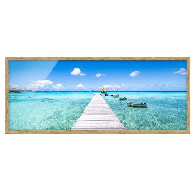 Framed poster - Tropical Vacation