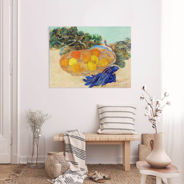 Print on canvas - Van Gogh - Still Life with Oranges - Landscape format 4:3