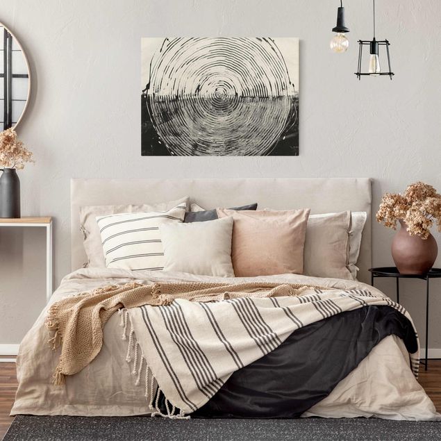 Canvas print gold - Fusion Black And White