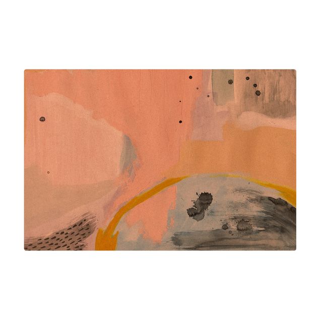 Cork mat - Blurred Dawn I - Landscape format 3:2