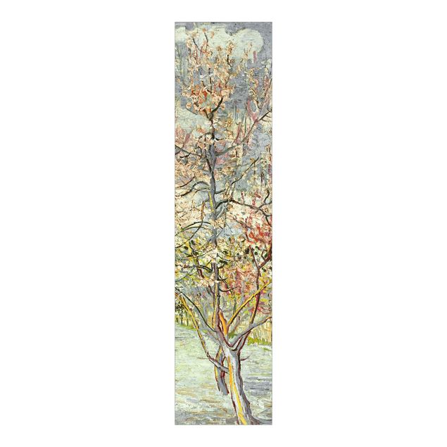 Sliding panel curtains set - Vincent van Gogh - Flowering Peach Trees