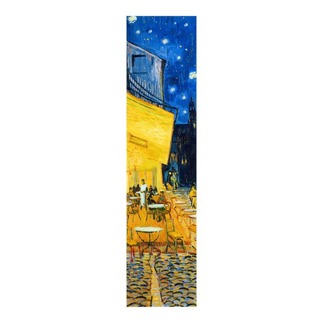 Sliding panel curtains set - Vincent van Gogh - Café Terrace at Night