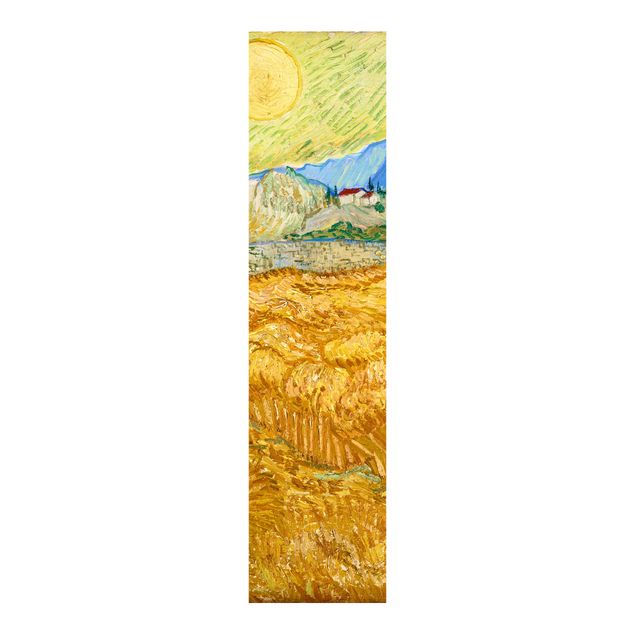 Sliding panel curtains set - Vincent Van Gogh - The Harvest, The Grain Field
