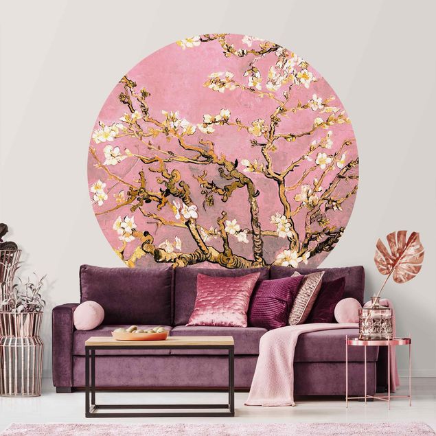 Wallpapers Vincent Van Gogh - Almond Blossom In Antique Pink
