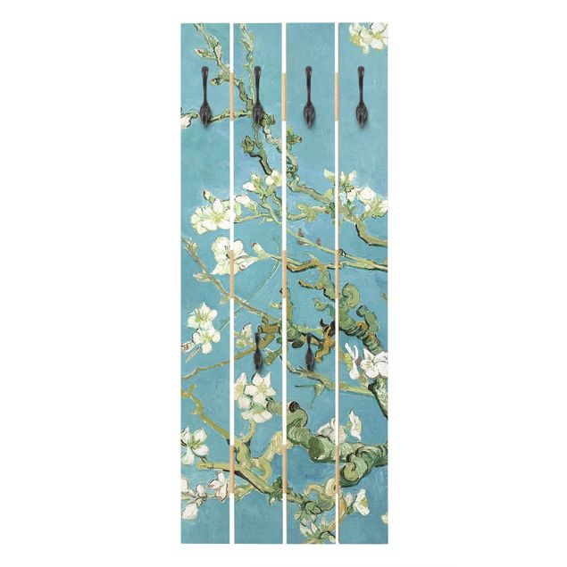 Wooden coat rack - Vincent Van Gogh - Almond Blossom