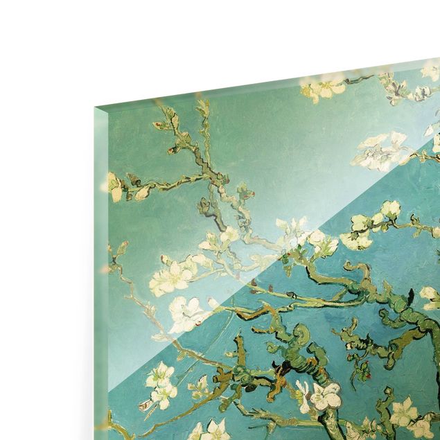Glass print - Vincent Van Gogh - Almond Blossom - Landscape format