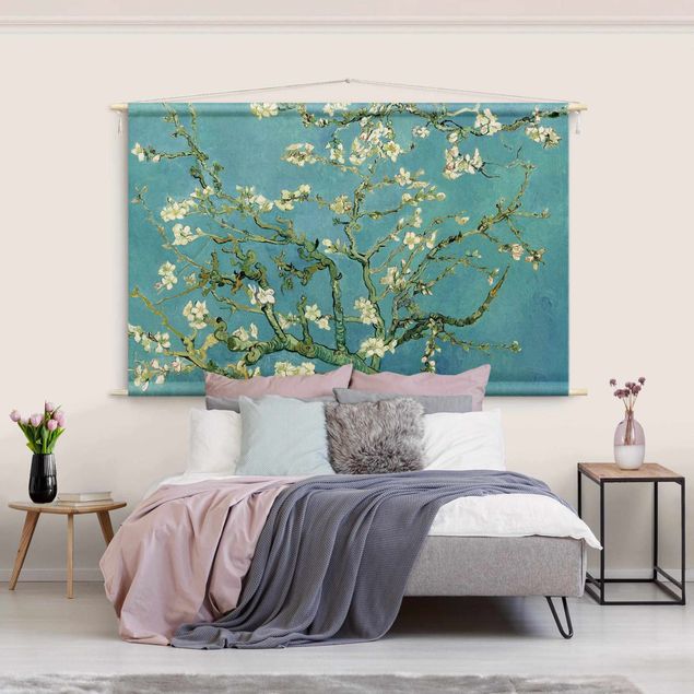 forest tapestry Vincent Van Gogh - Almond Blossom
