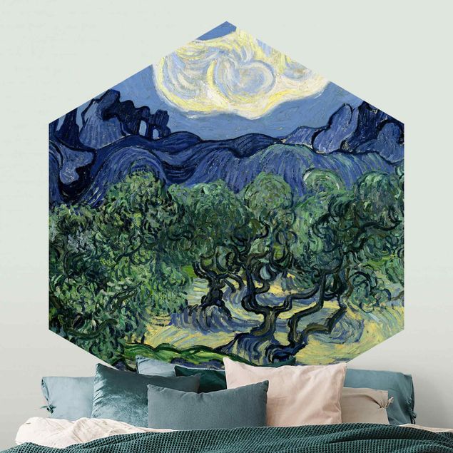 Wallpapers Vincent Van Gogh - Olive Trees