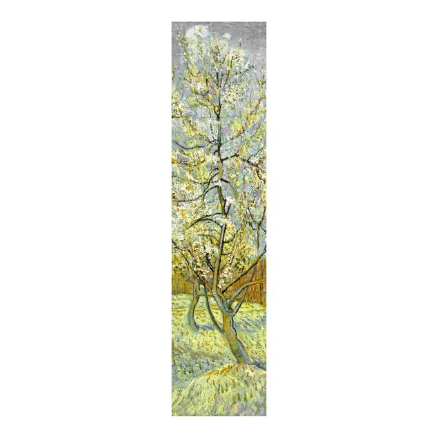 Sliding panel curtains set - Vincent van Gogh - Flowering Peach Tree