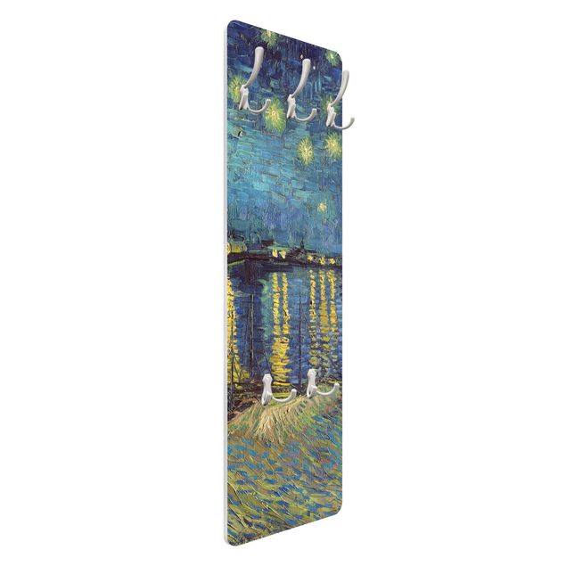 Coat rack modern - Vincent Van Gogh - Starry Night Over The Rhone