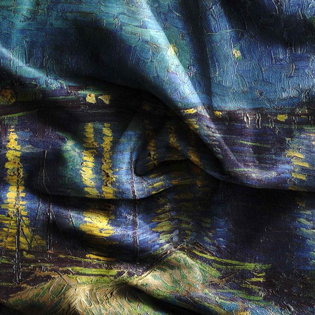 Room darkening curtains Vincent Van Gogh - Starry Night Over The Rhone