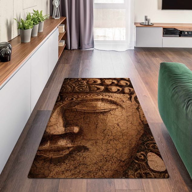 contemporary rugs Vintage Buddha