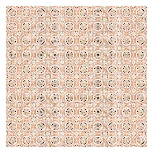 Wallpaper - Vintage Tiles Apricot